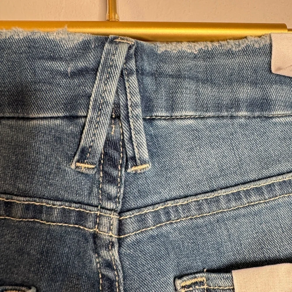 Good American Good Legs Crop Women's Blue Jeans - Picture 7 of 8